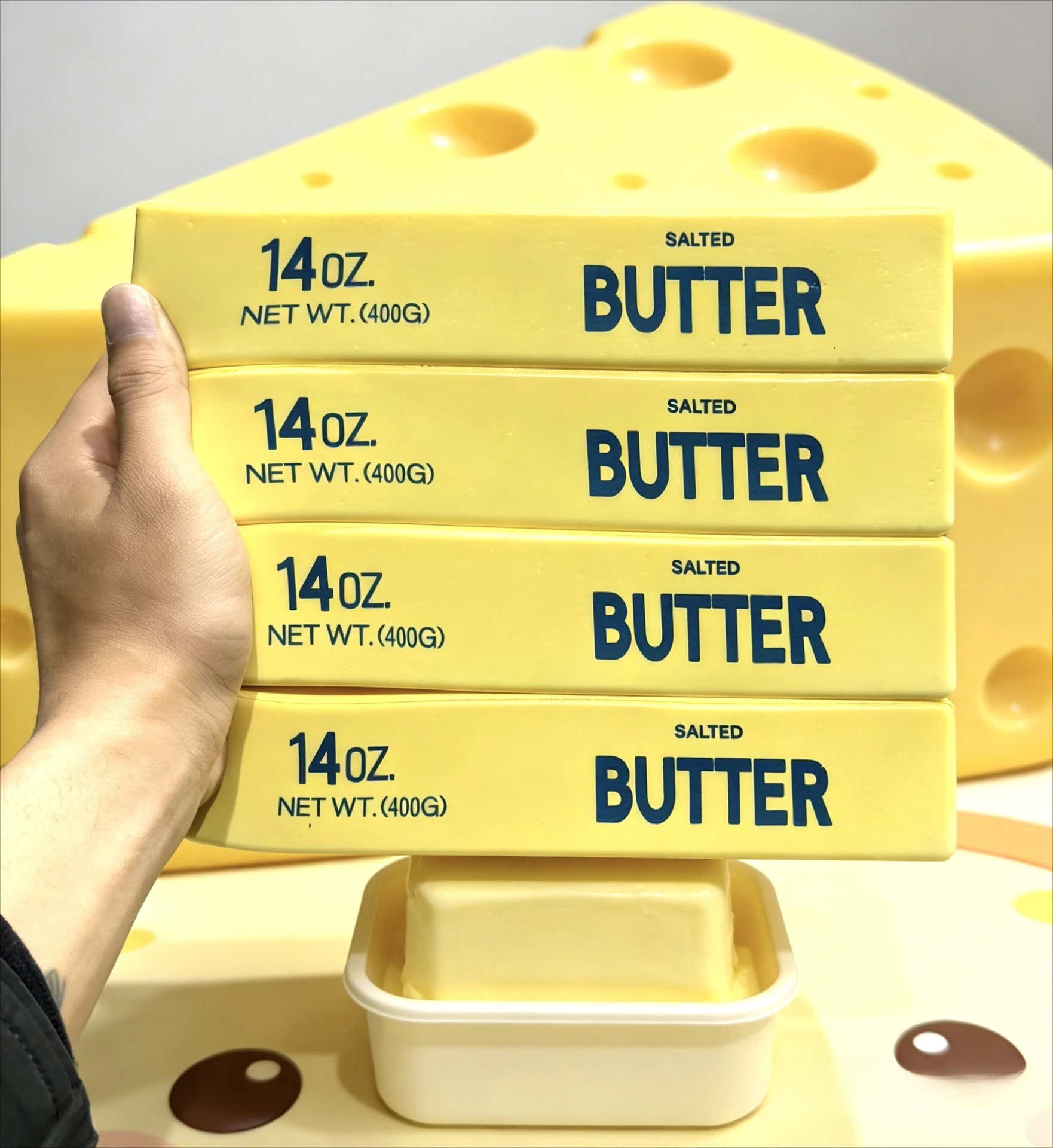 23cm 크기의 부드러운 슈퍼 빅 버터 스틱, 천천히  - Party Games For Adults And Kids 리뷰 및 가격