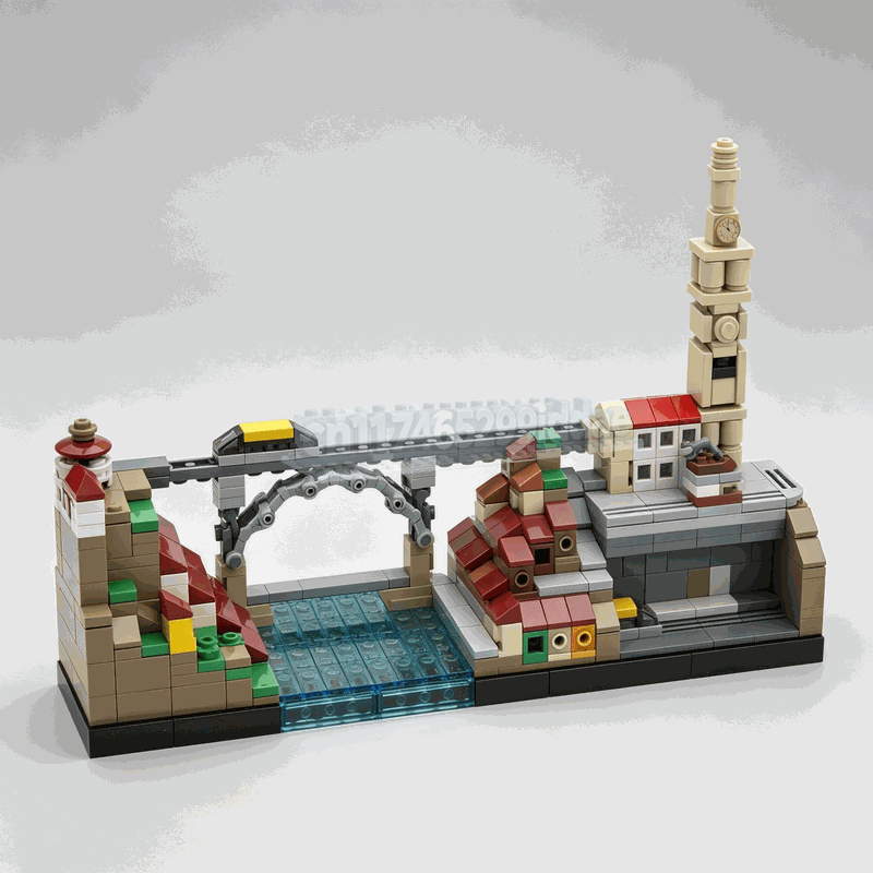 521PCS 포르토 시티 스카이라인 빌딩 블록 랜드마크 - Lego Set Creator 리뷰 및 가격